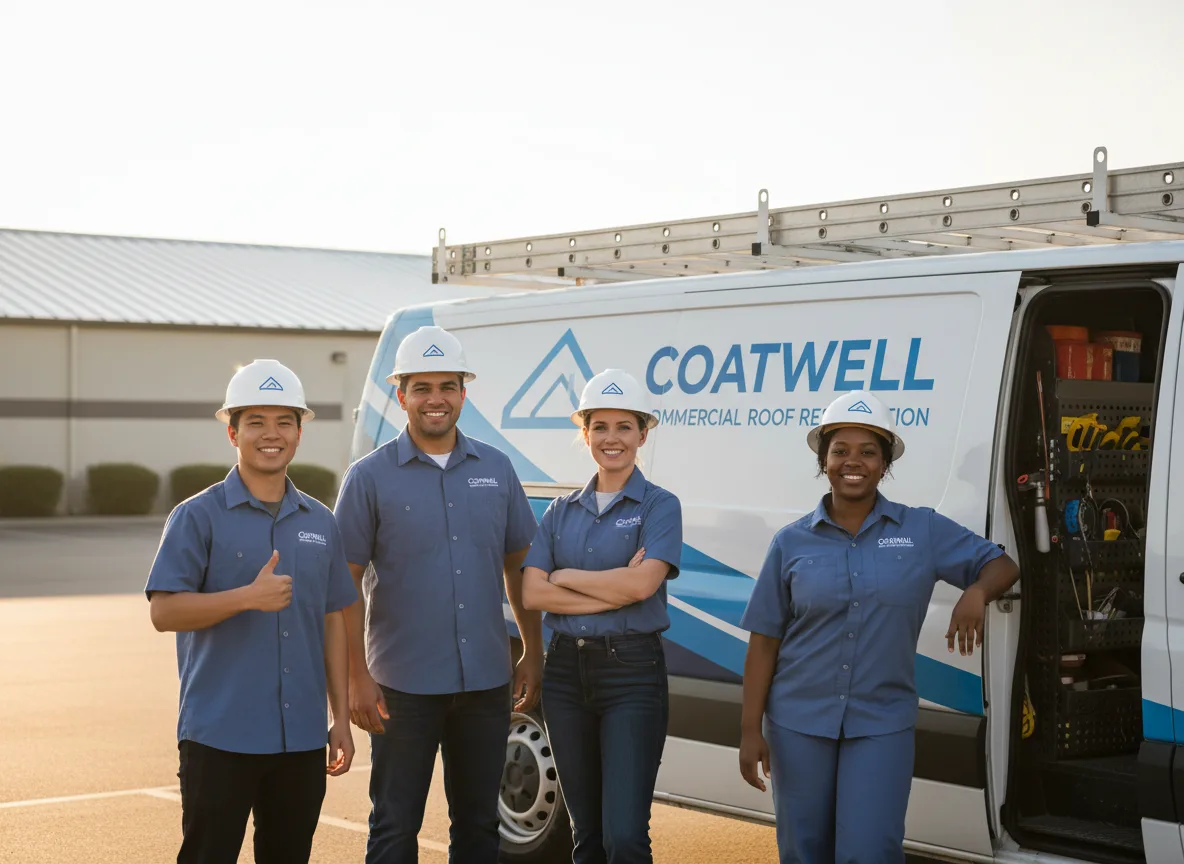 Commercial roof coating company in Kiln, MS
